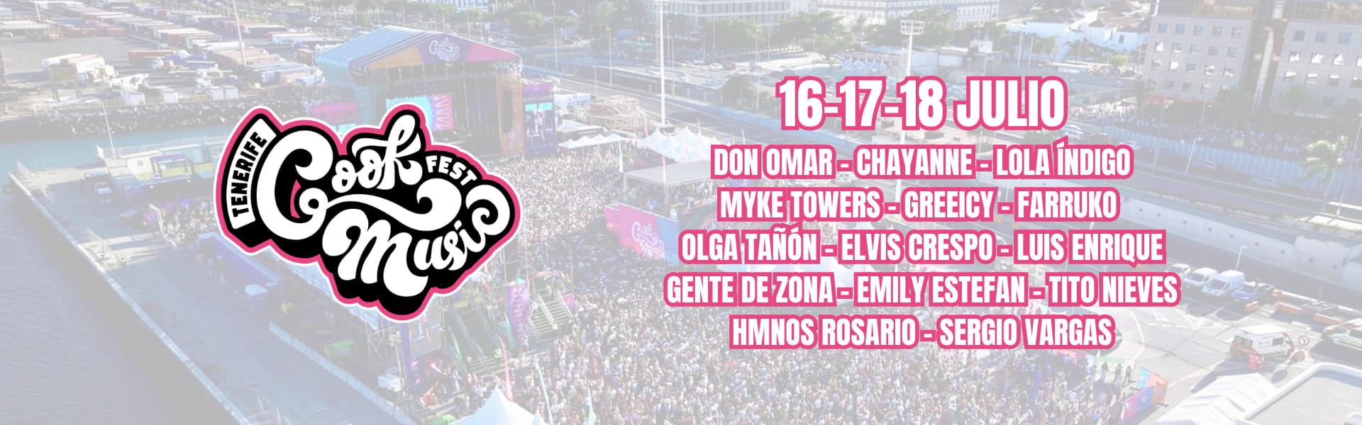 Cook Music Fest Tenerife 2026