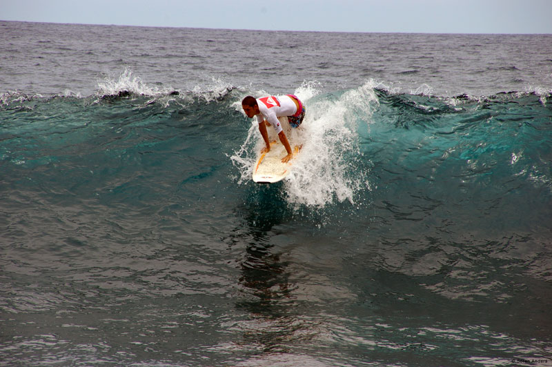 Surfista a Tenerife.