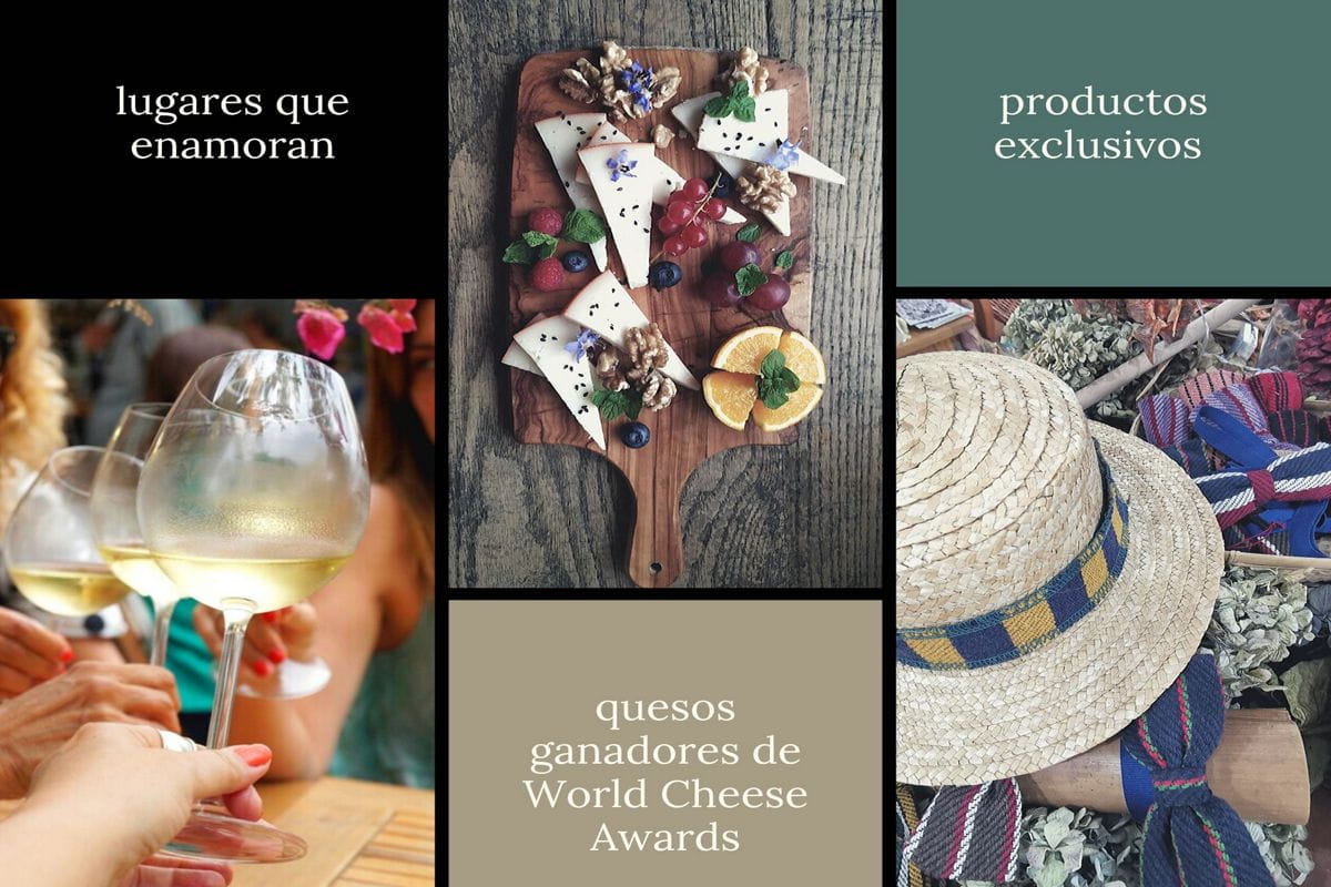 Formaggio con noci e frutta, Tenerife. Testo: Formaggi vincitori dei World Cheese Awards.
