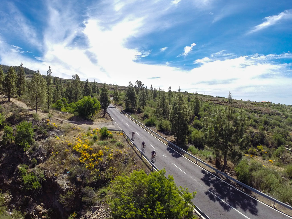 Costa Adeje - Trasera de Los Cristianos - Carretera General del Sur - Arafo - dorsal de la Esperanza - Parque Nacional del Teide - Vilaflor - Arona - Trasera de los Cristianos - Costa Adeje